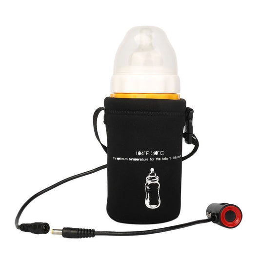 Portable Baby Bottle Milk Warmer – Car Adapter Compatible